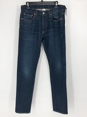 RE/DONE Men's Slim Fit Comfort Stretch Jeans 32x32 Dark Wash Blue NWT